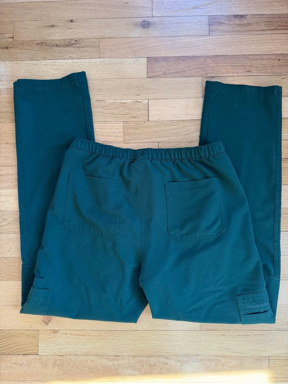 Figs Men's Dark Teal Cargo Scrub Pants